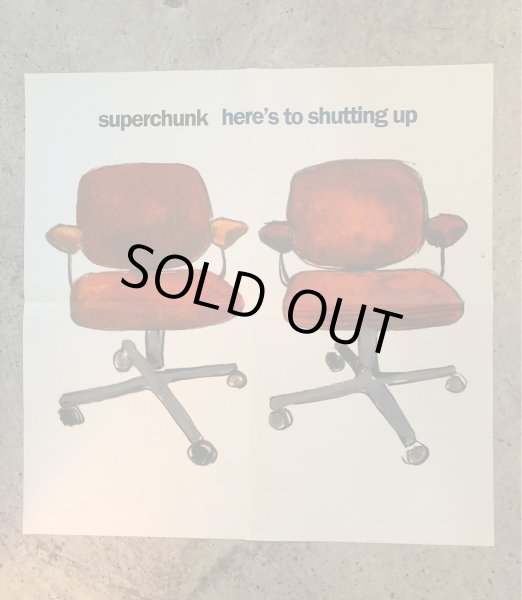 画像1: [Poster]Superchunk - Here's to Shutting Up (1)
