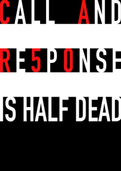 画像1: [2CD + ZINE]V.A. - Call And Response is Half Dead (1)