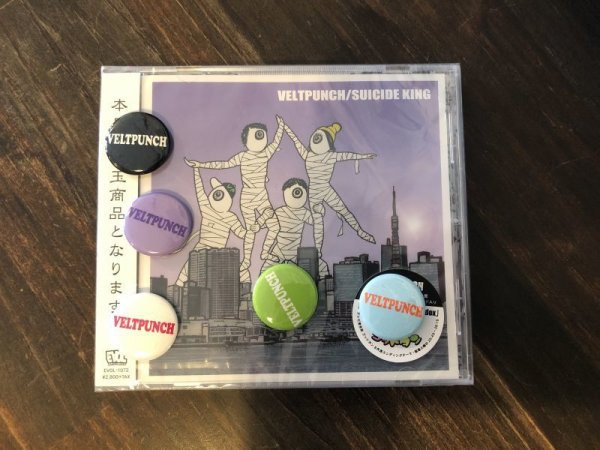画像2: [CD]VELTPUNCH - Suicide King(特典缶バッジ付き) (2)