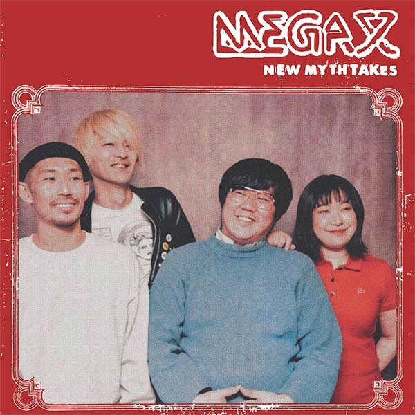 画像1: [7inch+CD]MEGA-X - NEW MYTHTAKES (1)