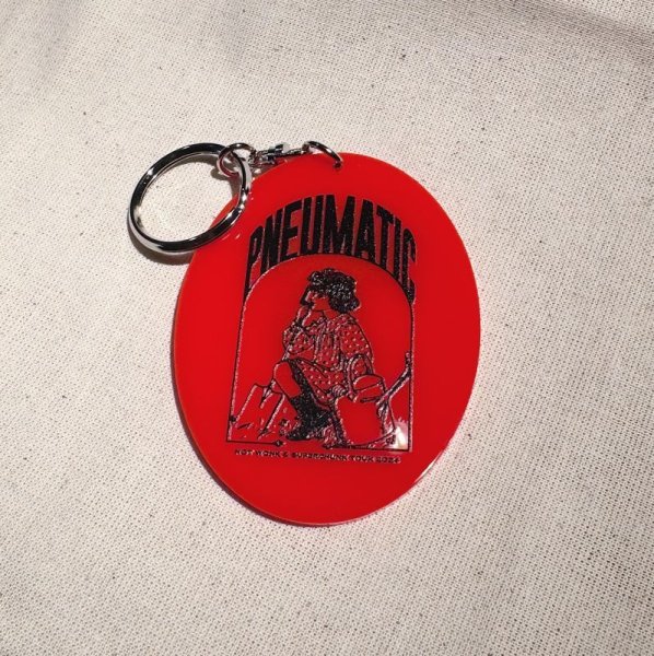 画像1: [keychain]Superchunk and NOT WONK  "PNEUMATIC TOUR 2024"acrylic keychain (1)