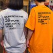 画像2: [T-Shirt]Superchunk and NOT WONK  "PNEUMATIC TOUR 2024" T-shirt (2)