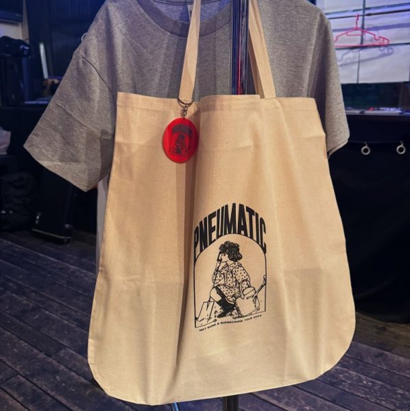 画像1: [Tote Bag]Superchunk and NOT WONK  "PNEUMATIC TOUR 2024"Tote Bag (1)