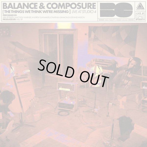 画像1: [LP]Balance And Composure – The Things We Think We're Missing Live At Studio 4 (1)