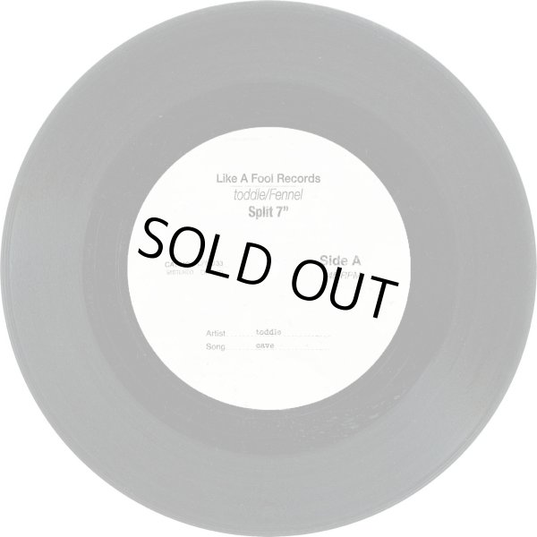 画像2: [7inch]Fennel / toddle - split7" (2)
