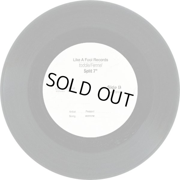 画像3: [7inch]Fennel / toddle - split7" (3)
