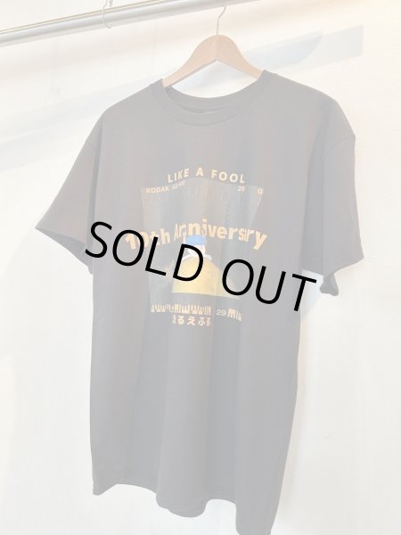 画像1: [T-SHIRT]LIKE A FOOL RECORDS / えるえふる 10周年記念Tシャツ (1)