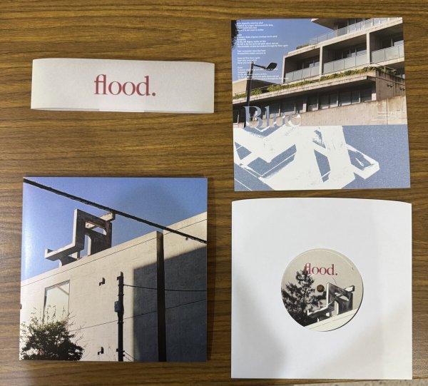 画像1: [7inch]flood. - blue/Kintsugi (1)